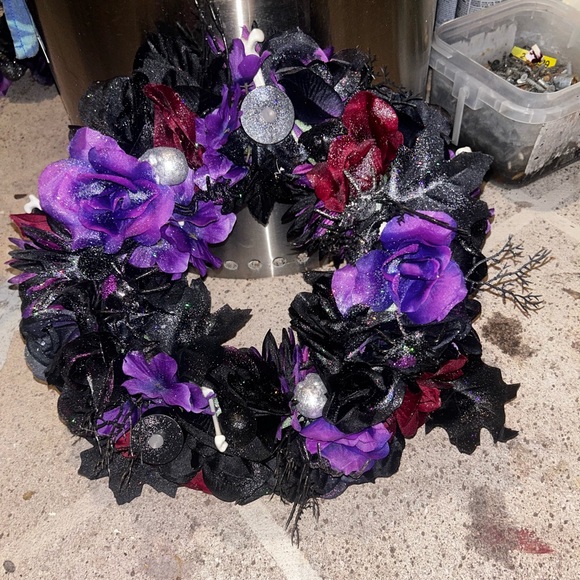 Halloween wreath - Picture 6 of 11